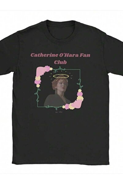 23ERVA Men Women Graphic Catherine O'Hara RIP Tee T Shirt Pure Cotton 80s 90s...