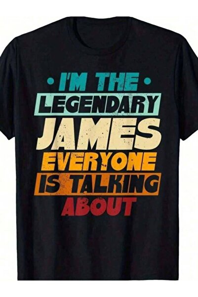 23ERVA تي شيرت رجالي بتصميم ممتع من I'm The Legendary James Cotton Fun Design...