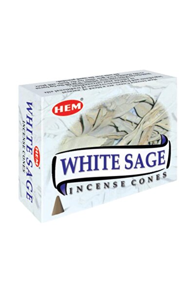 Hem Set 5 x Conuri Parfumate, Salvie Alba