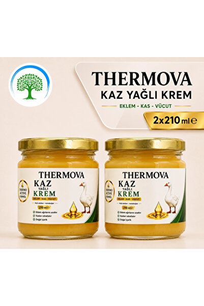 Çare Burada ÇareBurada Thermova Kaz Yağlı Krem 210 ml x 2 Adet