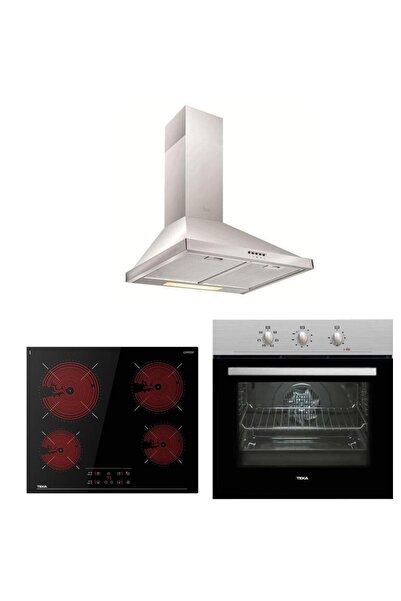 Teka Siyah Ankastre Set ( HE 715 SS - TBC 64010 - DF 60 )