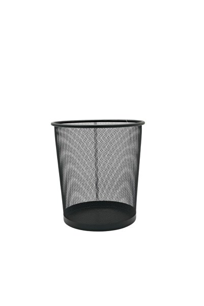 B&D Medium Black Trash Can – Practical Waste Bin for Home, Kitchen, Office & ...