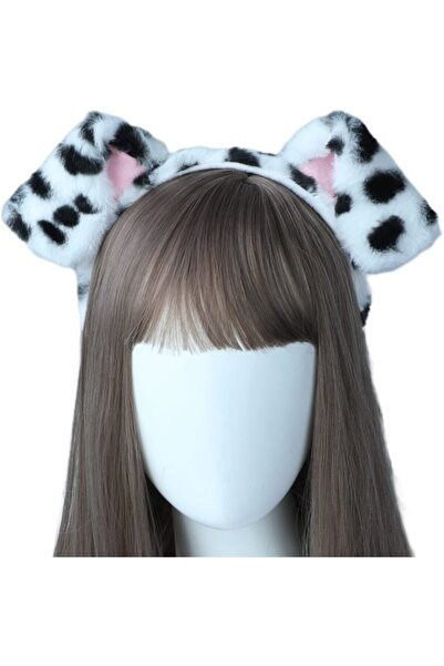 STARSTAR Dalmatian dog ear headband cosplay hair accessory.
