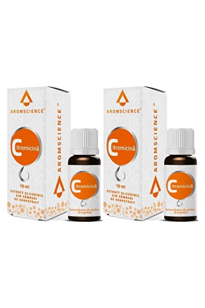 Aromscience Set Citromicina, extract samburi grapefruit, fara alcool, fara so...