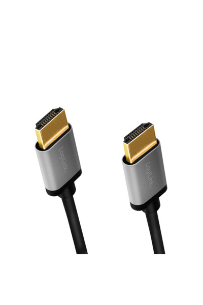 LogiLink CABLU video LOGILINK, HDMI (T) la HDMI (T) 2.0, 3m, conectori auriti...