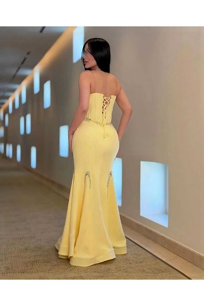 Liva فستان ليموني