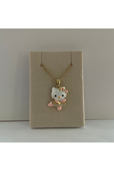 Genel Markalar Sanrio balerin hello kitty kolye