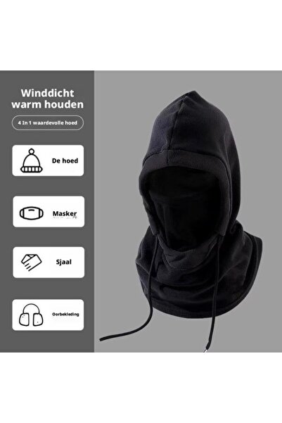 STARSTAR This is a warm winter hat that combines face mask and neck warmer in...