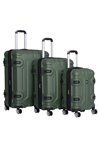 OEM Set de 3 trolere, mărimi S+M+L, extensibile, 4 roți duble cu rotație la 3...