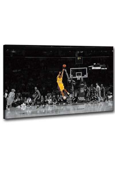 Generic Kobe Bryant Canvas Wall Art Posters Framed Painting Print Wall Decor ...