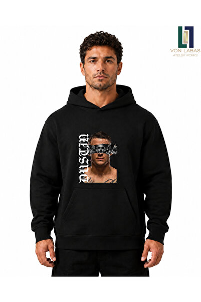 Grafftee Clothing Φούτερ από βαμβάκι υψηλής ποιότητας Unisex με στάμπα Dustin...