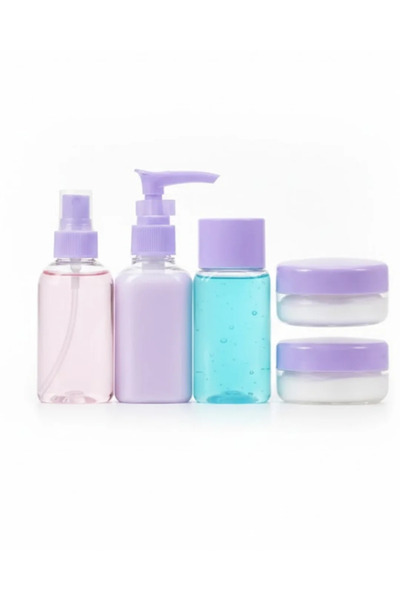 Generic Brand Brycelst 30 ml 5-Piece Travel Bottle Set (154422) Leak-Proof Po...