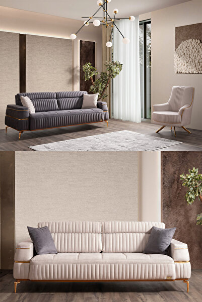İYENA HOME LİVİNG Hilton Koltuk Takımı 3+3+1+1