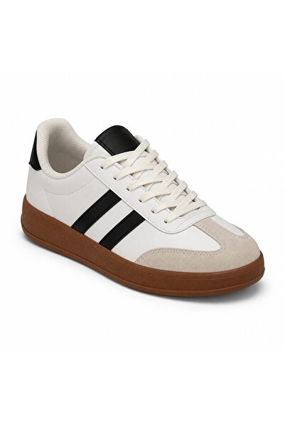 ZERDALİFE Women's Casual Sneaker Retro Lace-Up Comfortable Sole Sports Shoes