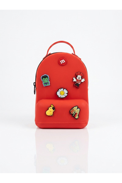 Crocs ORJİNAL ÇANTA KIRMIZI SÜS HEDİYELİ CLASSIC BACKPACK YETIŞKİN VE ÇOCUKLA...