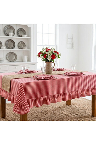 Attolya Tablecloth Checkered Tablecloth Picnic Cloth Seamless Piti Checkered ...