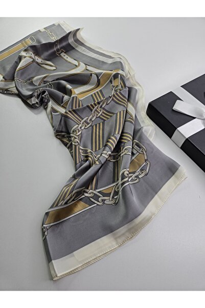 tomrisboutique Luxury Voile Silk Double-Sided Shawl Hijab Foulard Scarf Shawl...