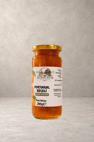 Şeker İlavesiz Portakal Reçeli 290 g Kahvaltılık Reçel