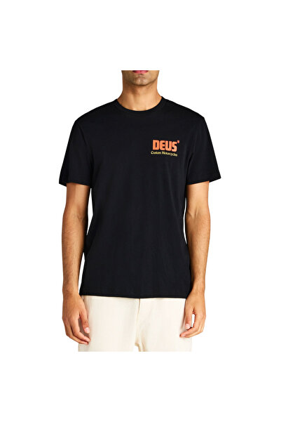 DEUS DROP DOWN TEE DMP251953B-BLK Μαύρο