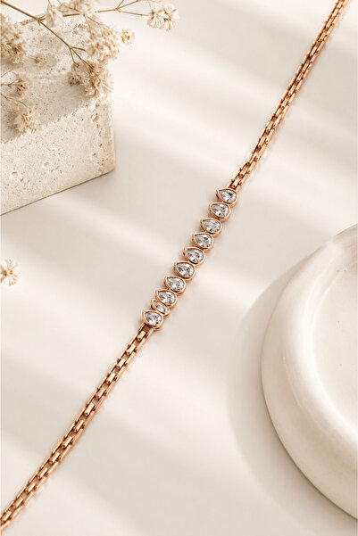 Archhazel Jewelery Xuping Water Drop Model 316L Women's Steel Bracelet