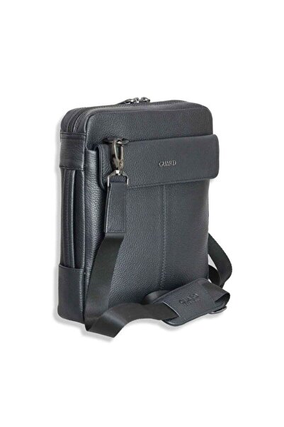 GUARD Black Genuine Leather Sports Strap Hand and Shoulder Bag // Grd260616Wt...