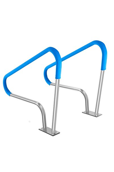Vivatechnix Set 2 x Balustrada aluminiu pentru piscina, 1220 x 905 x 100 mm, ...