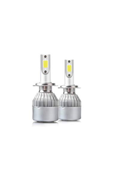 OEM Set Becuri LED Auto, Soclu H11, 3500 Lumeni, 18W, 12V, 6000K, Alb Rece
