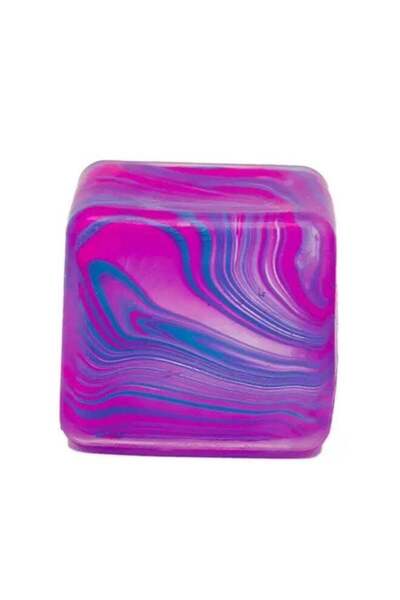 huitich 5.5cm Ruffled Square Maltose Squishy Toy – Soft Slow Rebound Stress R...