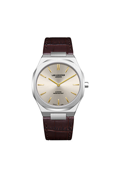 Lee Cooper Men's Analog Champagne Dial Watch - LC08336.362