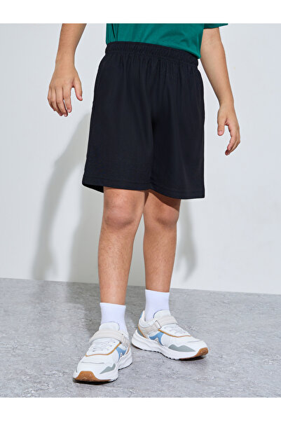 Styli Teens Cotton Sports Jersey Shorts with Side Pocket