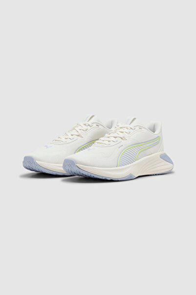 Puma Pwr Hybrid Tr Wns Warm White-Yellow Aler Sports Shoes