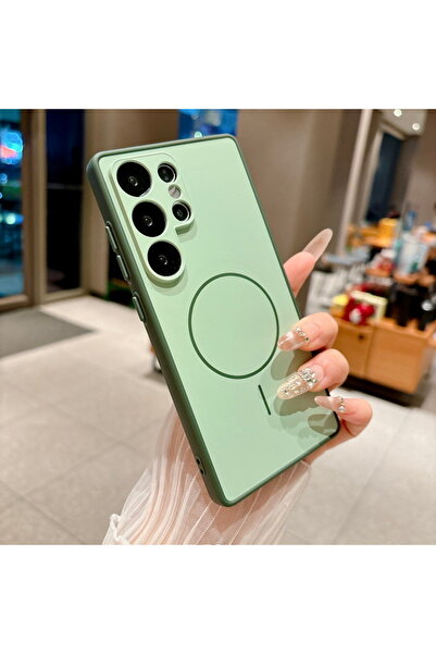 Choice29 Galaxy S26 Ultra green Magnetic TPU Phone Case for S26 S25 S24 S23 S...