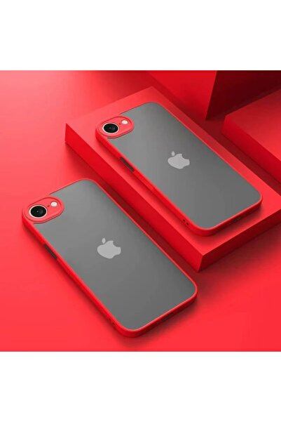 Choice8 iPhone 16e Red Shockproof New Armor Bumper Phone Case for iPhone 17E ...