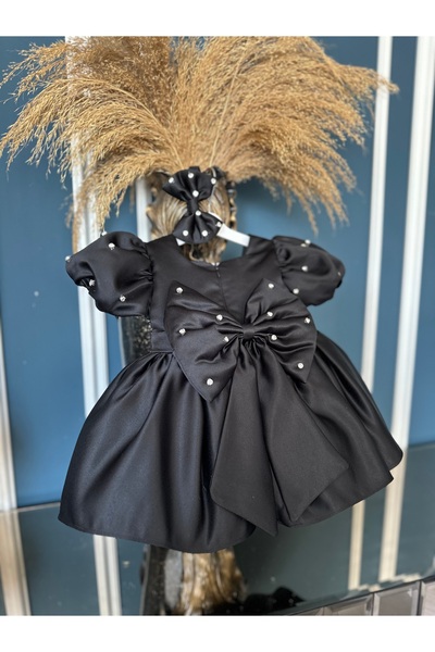 Dizaynbyasena Black Baby Evening Dress