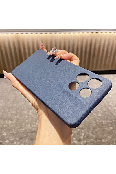 Choice77 Motorola Edge 50 Neo Blue Matte Thin Soft Silicone Back Cases for Mo...