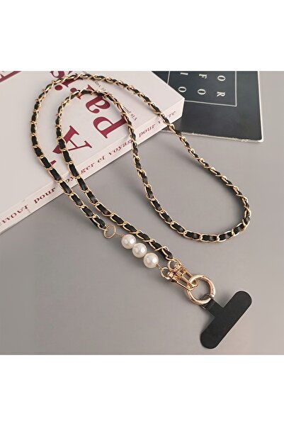 Choice black Universal Phone Lanyard with a Long Neck and Shoulder Strap Desi...