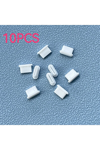 Choice7 white 10PCS 10/30/50PCS Type-C Silicone Dust Plugs Phone USB Charging...