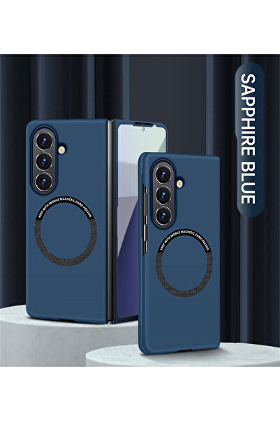 Choice20 Galaxy Z Fold6 Navy Blue Ultra Thin Skin Feel Case for Z Fold 3 4 5 ...