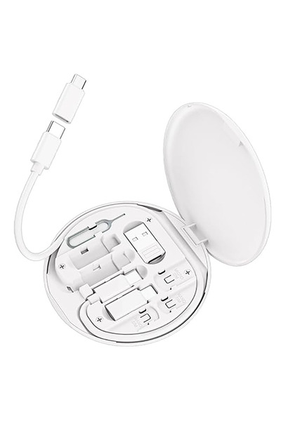 Choice1 white 1pcs Multi USB Type C to C 60W Charging Adapter Cable Kit USB C...