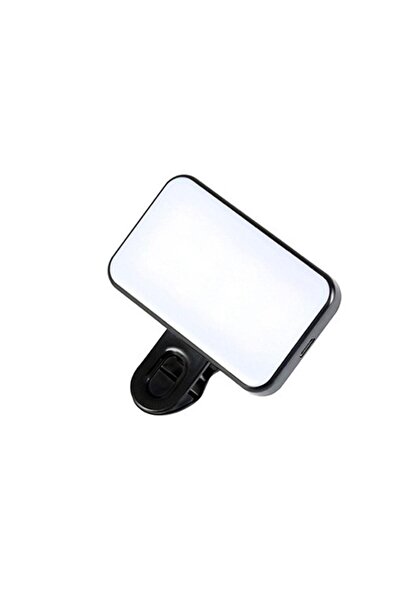 Choice Black Pocket LED Selfie Light 3 Color Modes Adjustable Brightness For ...