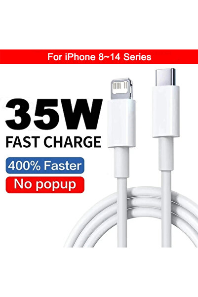 Choice7 Lighting Cable 1M Original 35W Fast Charger Type C Data Cable For iPh...