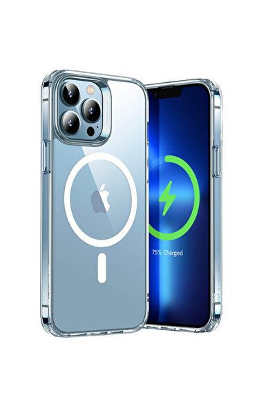 Choice5 For iPhone 15 Pro Transparent Ultra Slim Clear Magnetic Phone Case fo...