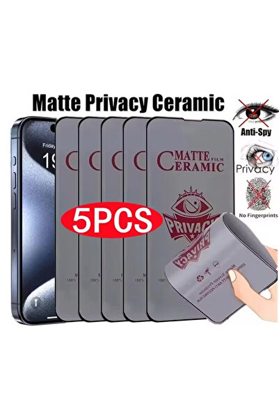 Choice79 5PCS S25 Ultra 1-5pcs Matte Ceramic Privacy Screen Protector for S25...