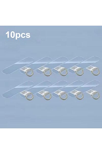 Choice Transparent-10pcs 10/20Pcs Transparent Phone Lanyard Tabs, Universal P...