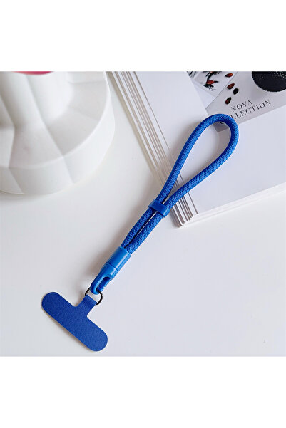 Choice14 Blue Fashion 360° Rotate Buckle Adjustable Phone Lanyard Self-Lockin...