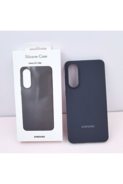 choice2 SAMSUNG Galaxy S25 Edge black Original Liquid Silicone Solid Color Ph...