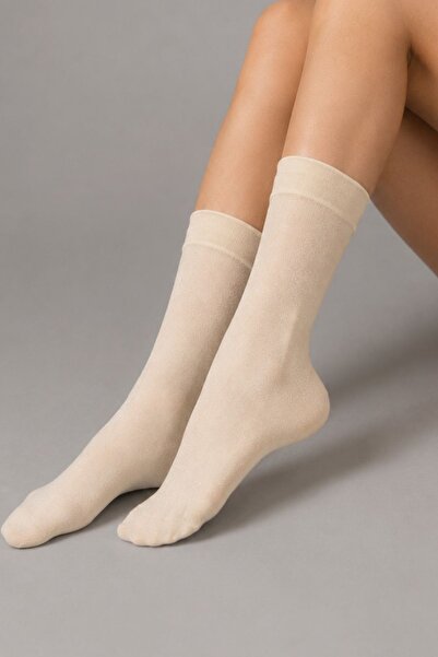 NEEWSTORE Ecru Glitter Socks