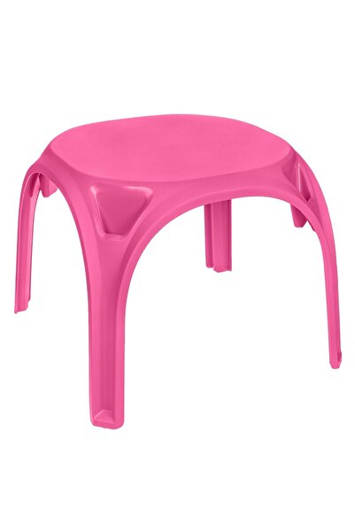 Zâna Casei Masă de plastic fuchsia pentru copii 55x55x48cm