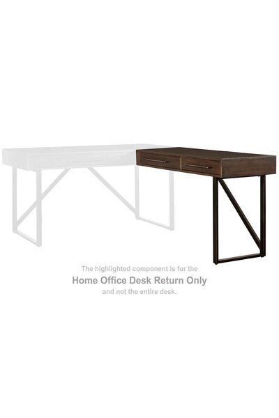 Ashley Furniture طاولة مكتب منزلية قابلة للطي