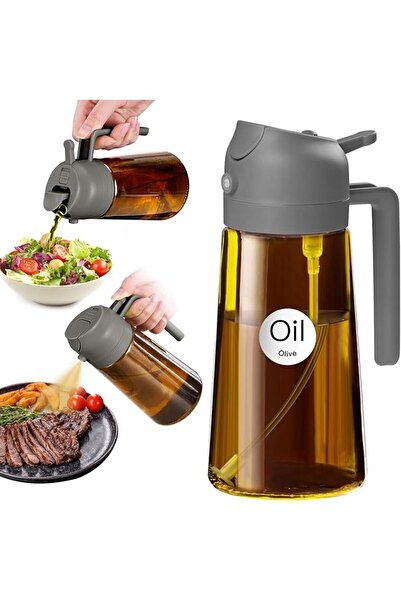 GENERAL YARRAMATE 16oz/470ml Light-Blocking Dark Oil Sprayer for Cooking, 2 i...